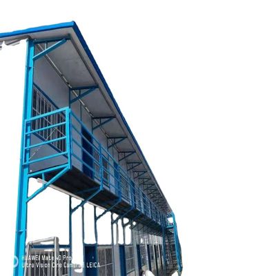 REACHTOP Struttura in acciaio Edificio a pannelli metallici per la progettazione Carport a prova di uragani