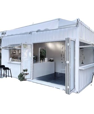 Casa estesa Moderna Prefabbricata Distaccabile Portatile Container Fabbricato