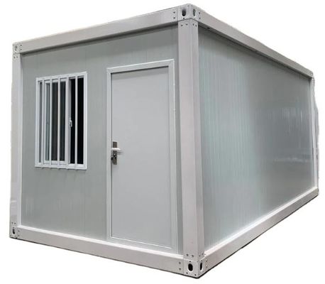 20ft Flat Pack Container House Prefab Container Camping House con distaccabile