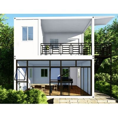 Moderno design 2 piani portabile Container House 20ft o 40ft Case prefabbricate