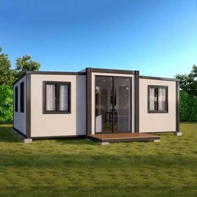 Moderna casa in container espandibile da 30 piedi con telaio in acciaio galvanizzato della città di Weifang