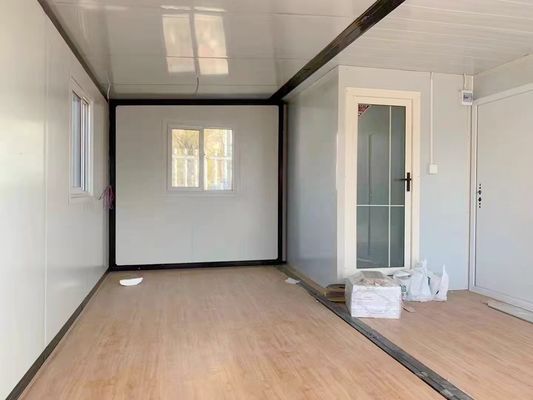 Casa di contenitori espandibile prefabbricata con telaio in acciaio galvanizzato per costruzioni durevoli