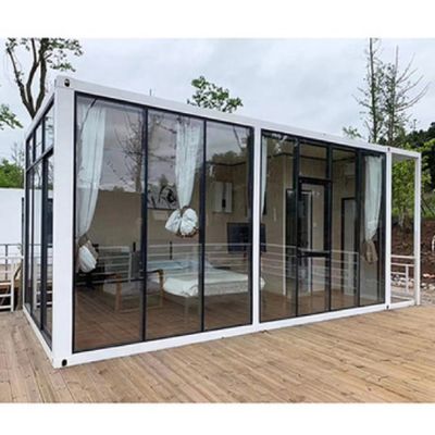 Moderna casa di container per trasporto mobile per abitazioni portatili e pieghevoli