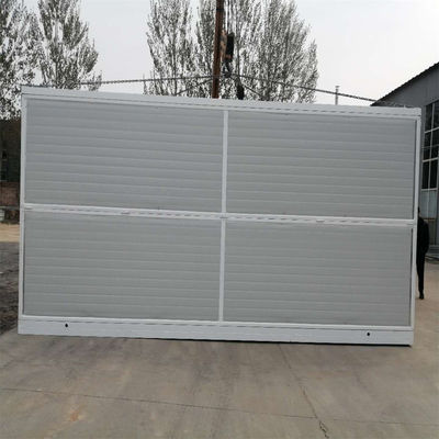 Case di contenitori pieghevoli prefabbricate con telaio in acciaio galvanizzato