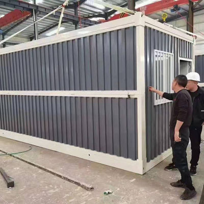 Container per case con finestre scorrevoli in PVC per negozi e case con contenitori pieghevoli prefabbricati