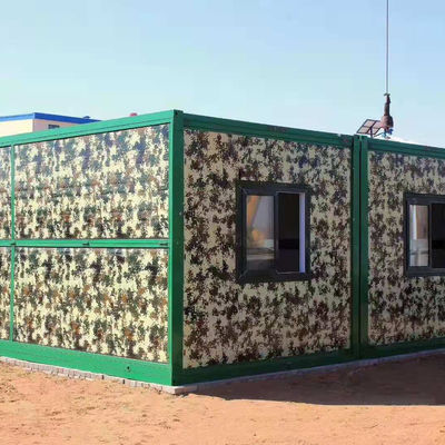 Container per case con finestre scorrevoli in PVC per negozi e case con contenitori pieghevoli prefabbricati