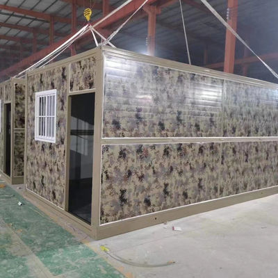 Container per case con finestre scorrevoli in PVC per negozi e case con contenitori pieghevoli prefabbricati