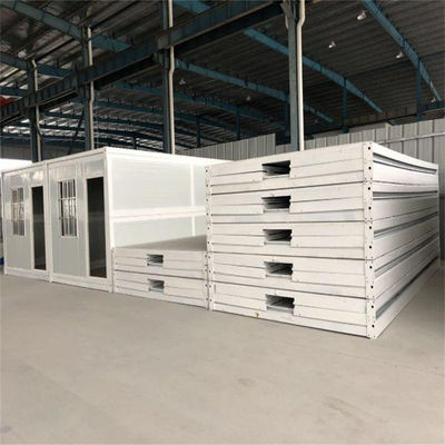 Moderna progettazione vetrina scorrevole in PVC Luxury Folding Container House per il 2022 Home