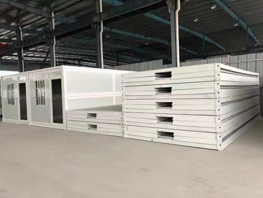 Container per case mobili con pannello sandwich in acciaio per un facile trasporto