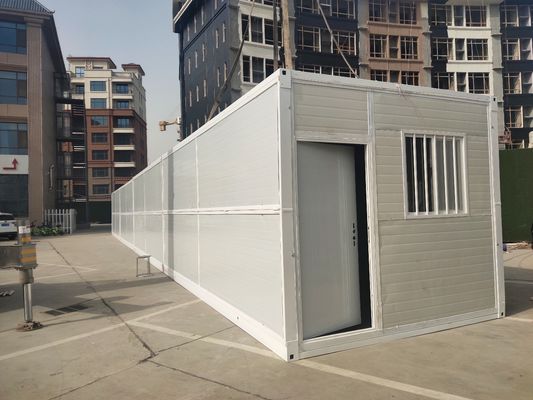 Strutture in acciaio di 20 piedi Prefabbricate modulari con pavimento in cartone MGO da 18 mm