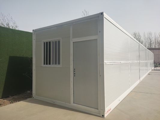 Strutture in acciaio di 20 piedi Prefabbricate modulari con pavimento in cartone MGO da 18 mm