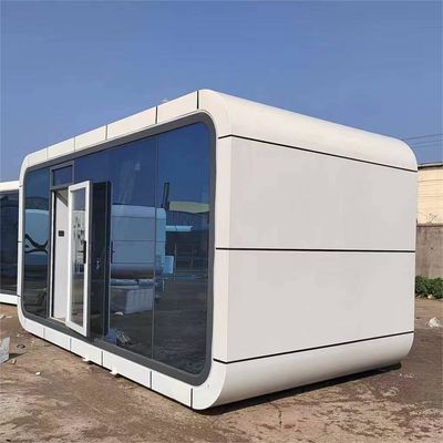 Hotel Indoor Apple Cabin Office Pod Garden Office Container House con struttura in acciaio leggero