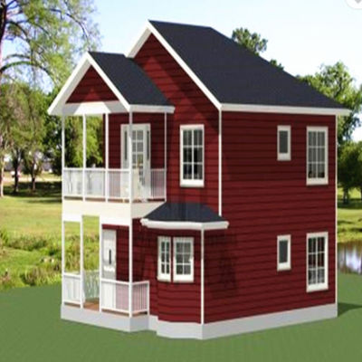 Stile di design moderno Chengdu Luxury Light Steel Villa House OEM