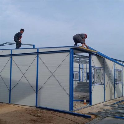 Moderno ufficio 4 camere da letto case prefabbricate Kt lussuose con finestra scorrevole in PVC