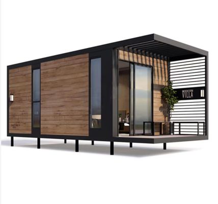 Villa luminosa prefabbricata Mobile House con Acciaio e Sandwich Board