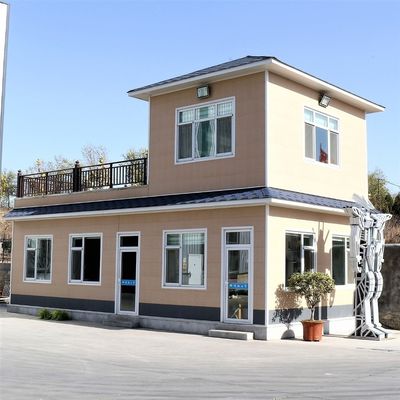 Villa luminosa prefabbricata Mobile House con Acciaio e Sandwich Board