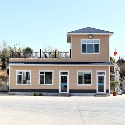 Villa luminosa prefabbricata Mobile House con Acciaio e Sandwich Board