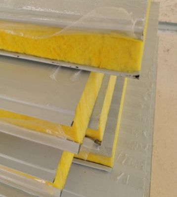 Pannelli sandwich in alluminio per villa in Polonia stile di design moderno