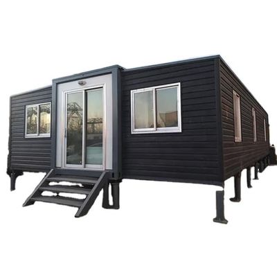 Opzioni di alloggio alberghiero Casa container espandibile con struttura in acciaio leggero