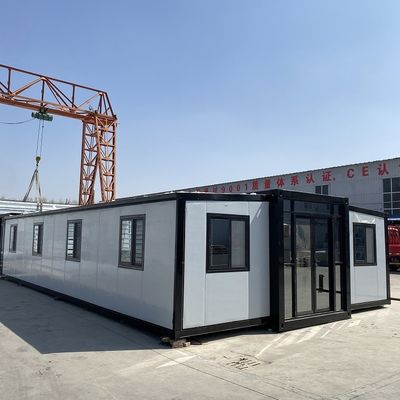 Opzioni di alloggio alberghiero Casa container espandibile con struttura in acciaio leggero