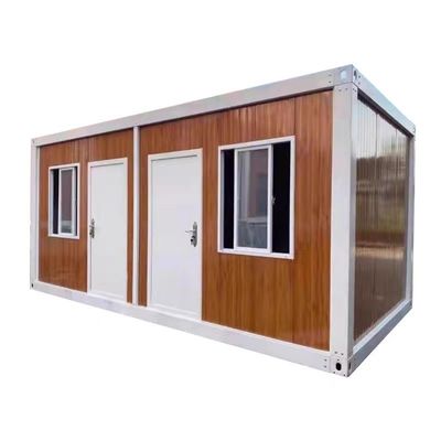 Casa portatile Piccole case pronte per la spedizione Container pieghevole Cottage con in 20ft o 40ft