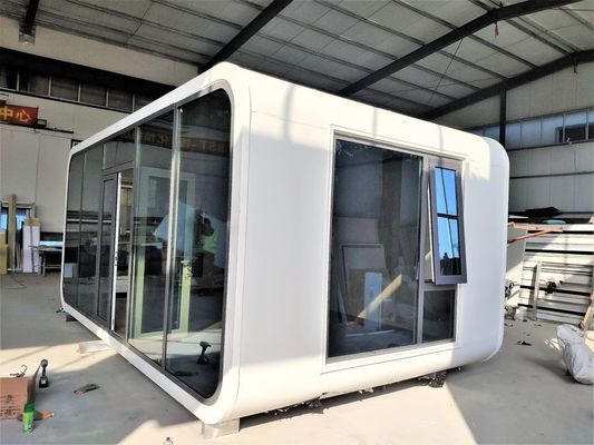 Vantaggi della casa prefabbricata mobile in legno installazione rapida casa contenitore Apple intelligente