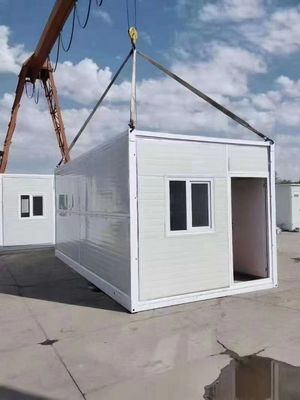 Installazione rapida Casa in contenitore in acciaio Casa con struttura in acciaio a finestre in alluminio