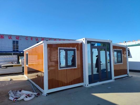 Portabile Fast Install Sandwich Panel 20/40FT Prefab Container House per la vita di lusso