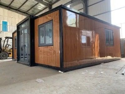 Installazione veloce Avanzo Standard Prefabbricato Modulare Moderno Case di lusso abitabili Estesa Casa container espandibile
