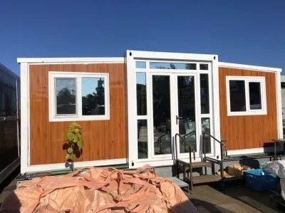 Installazione veloce Avanzo Standard Prefabbricato Modulare Moderno Case di lusso abitabili Estesa Casa container espandibile