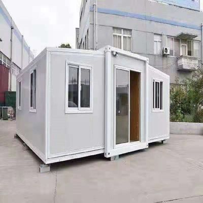 Casa abitabile Contenitore a confezione piatta con finestra scorrevole in PVC di design tradizionale
