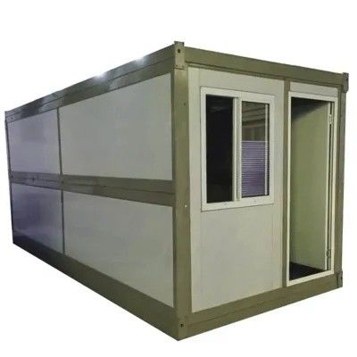 Pannello sandwich impermeabile Prefabbricato Modulare Mobile Living Container House Colore personalizzato