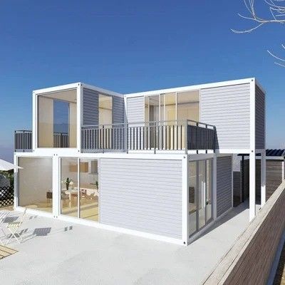 20ft / 40ft Prefabbricato Container Modulare Casa ufficio Home Soluzione