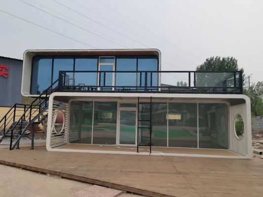 20 piedi o 40 piedi assemblati Fat Pack Container House La soluzione perfetta