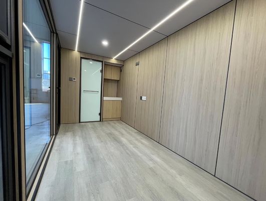20 piedi o 40 piedi assemblati Fat Pack Container House La soluzione perfetta
