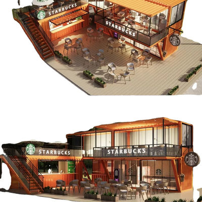 Container prefabbricati staccabili Case per uffici Hotel Giardino Living Container House