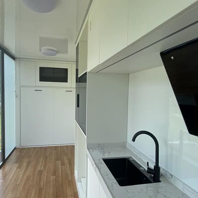 20 piedi o 40 piedi assemblati Fat Pack Container House La soluzione perfetta