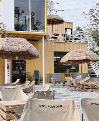 Container prefabbricati staccabili Case per uffici Hotel Giardino Living Container House