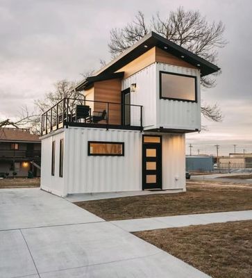 Casa estesa Moderna Prefabbricata Distaccabile Portatile Container Fabbricato