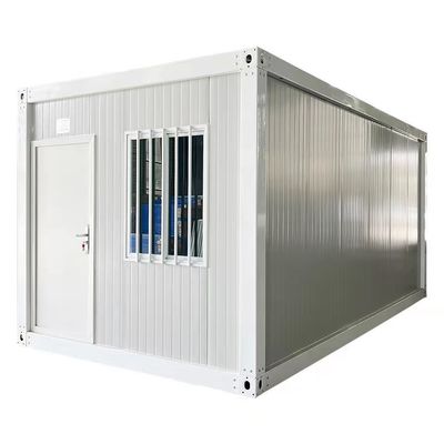 Struttura della casa di contenitori di lusso in acciaio per 20ft/40ft prefabbricata/portabile