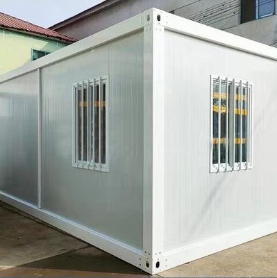 Struttura della casa di contenitori di lusso in acciaio per 20ft/40ft prefabbricata/portabile