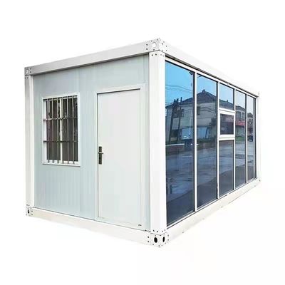 Struttura della casa di contenitori di lusso in acciaio per 20ft/40ft prefabbricata/portabile