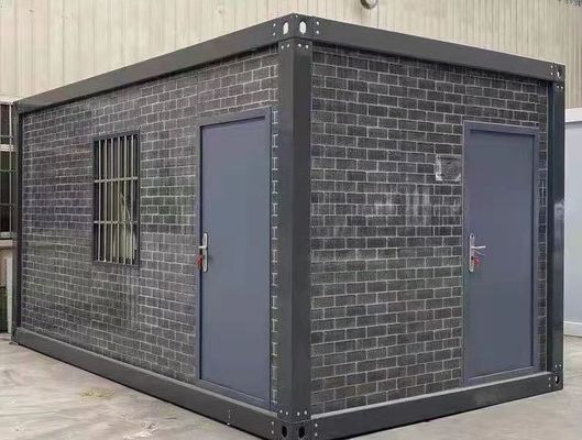 Struttura della casa di contenitori di lusso in acciaio per 20ft/40ft prefabbricata/portabile