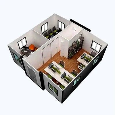 Casa di lusso con 2 camere da letto con bagno completo in Australia 20ft/40ft