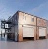 Edificio per uffici di lusso Casa prefabbricata riciclabile Container per abitazione familiare