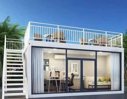 Luxury Mobile Living Container House per uffici flessibili
