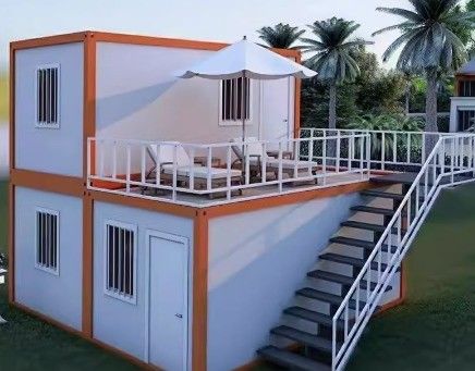 Luxury Mobile Living Container House per uffici flessibili