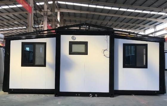 Casa in contenitore di legno espandibile con buona quantità per la camera da letto