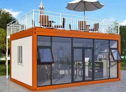 Luxury Mobile Living Container House per uffici flessibili