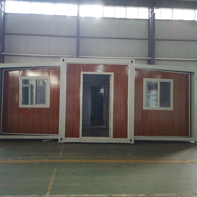 Studio di costruzione in legno ufficio casa modulare casa piatta porta contenitori espandibile